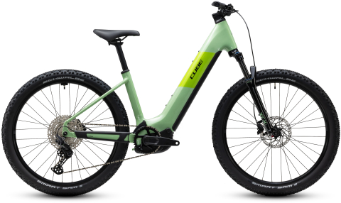 Biciclete - BICICLETA ELECTRICA CUBE REACTION HYBRID ONE 720 EASY ENTRY  CACTUS BLACK 2027 M