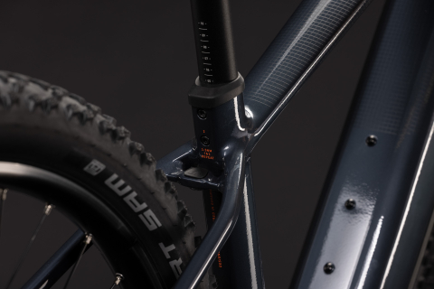 BICICLETA ELECTRICA CUBE REACTION HYBRID ONE 720  OOLONGGREY REFLEX 2027 cadru L (20") - roti 29 [3]
