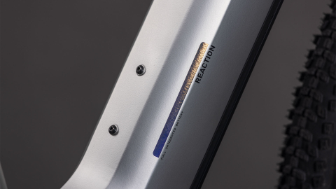 BICICLETA ELECTRICA CUBE REACTION HYBRID ONE 800 EASY ENTRY SLEEKGREY PRISM 2026 cadru M (18") - roti 29 [2]