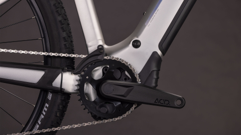 BICICLETA ELECTRICA CUBE REACTION HYBRID ONE 800 SLEEKGREY PRISM 2026 cadru M (18") - roti 29 [4]