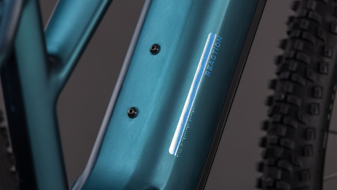 BICICLETA ELECTRICA CUBE REACTION HYBRID ONE 800 TRAPEZE ROYALGREEN PRISM 2026 cadru XL (22") - roti 29 [2]