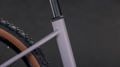 BICICLETA ELECTRICA CUBE REACTION HYBRID PERFORMANCE 600 EASY ENTRY PLUMGREY BLACK 2026 cadru S (16") - roti 27.5 [4]