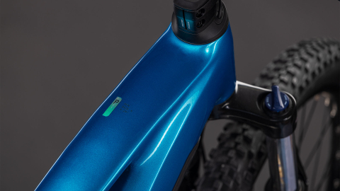 BICICLETA ELECTRICA CUBE REACTION HYBRID PERFORMANCE 600 ELECTRICBLUE DAZZLE 2026 cadru M (18") - roti 29 [1]