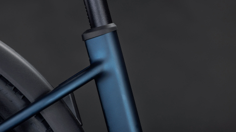 BICICLETA ELECTRICA CUBE REACTION HYBRID PERFORMANCE 600 FE EASY ENTRY INDIGOBLUE REFLEX 2026 cadru XL (22") - roti 29 [3]