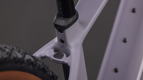 BICICLETA ELECTRICA CUBE REACTION HYBRID PERFORMANCE 600 PLUMGREY BLACK 2026 cadru XL (22") - roti 29 [3]