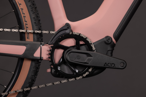 BICICLETA ELECTRICA CUBE REACTION HYBRID PERFORMANCE 720 EASY ENTRY RUBY BLACK 2027 S [3]