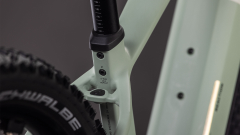 BICICLETA ELECTRICA CUBE REACTION HYBRID PRO 800 DESERTSTONE DRIEDHERBS 2026 cadru XXL (23") - roti 29 [3]