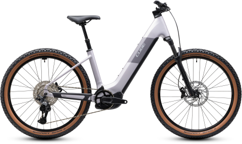 Biciclete - BICICLETA ELECTRICA CUBE REACTION HYBRID PRO 800 EASY ENTRY LILACBREEZE PRIZM 2027 S
