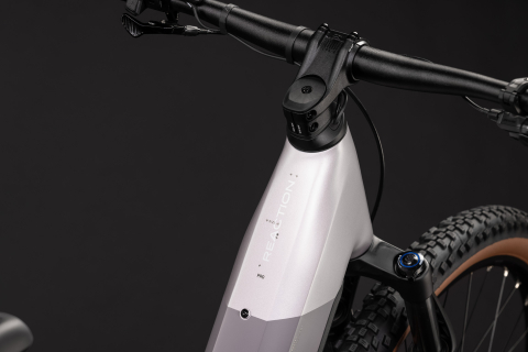 BICICLETA ELECTRICA CUBE REACTION HYBRID PRO 800 EASY ENTRY LILACBREEZE PRIZM 2027 XL [1]