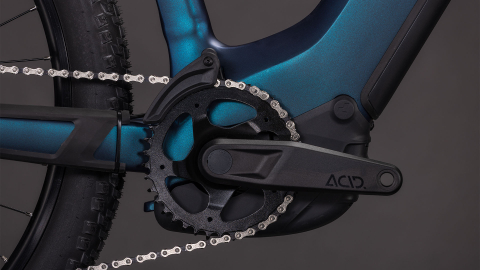 BICICLETA ELECTRICA CUBE REACTION HYBRID PRO 800 EASY ENTRY NEBULAR DAZZLE 2026 cadru L (20") - roti 29 [4]