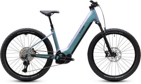 Biciclete - BICICLETA ELECTRICA CUBE REACTION HYBRID PRO 800 EASY ENTRY POLARLIGHT BLACK 2027 M