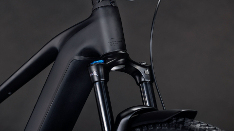 BICICLETA ELECTRICA CUBE REACTION HYBRID PRO 800 FE BLACKLINE 2026 cadru M (18") - roti 29 [4]