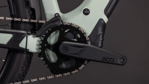 BICICLETA ELECTRICA CUBE REACTION HYBRID PRO 800 FE TRAPEZE DESERTSTONE DRIEDHERBS 2026 cadru M (18") - roti 29 [4]