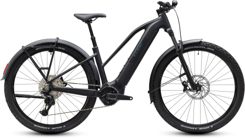 Biciclete - BICICLETA ELECTRICA CUBE REACTION HYBRID PRO 800 FE TRAPEZE SILVERDUST PRISM 2027 cadru S (16") - roti 27.5