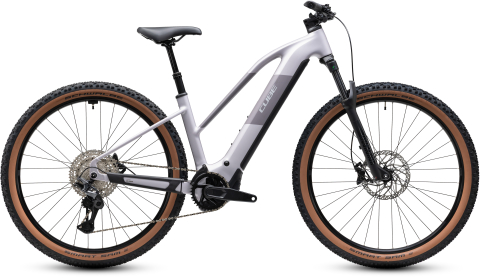 Biciclete - BICICLETA ELECTRICA CUBE REACTION HYBRID PRO 800 TRAPEZE LILACBREEZE PRIZM 2027 cadru M (18") - roti 29