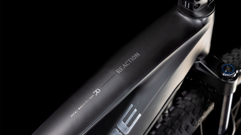 BICICLETA ELECTRICA CUBE REACTION HYBRID RACE 800 BLACK METAL 2025 cadru L (19") - roti 29 [1]