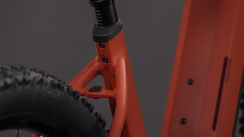 BICICLETA ELECTRICA CUBE REACTION HYBRID RACE 800 EASY ENTRY AMBER BLACK 2026 cadru M (18") - roti 29 [3]