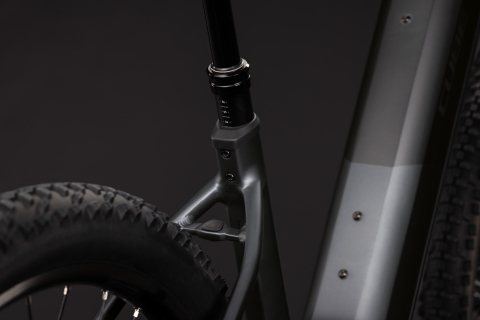BICICLETA ELECTRICA CUBE REACTION HYBRID RACE 800 EASY ENTRY SLABGREY CHROME 2027 XL [3]
