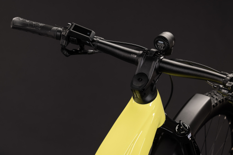 BICICLETA ELECTRICA CUBE REACTION HYBRID RACE 800 FE BANANASPLIT BLACK 2027 cadru M (18") - roti 29 [1]
