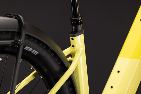 BICICLETA ELECTRICA CUBE REACTION HYBRID RACE 800 FE EASY ENTRY BANANASPLIT BLACK 2027 L [4]