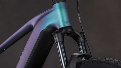BICICLETA ELECTRICA CUBE REACTION HYBRID RACE 800 POLARLIGHT PRISM 2026 cadru XL (22") - roti 29 [4]