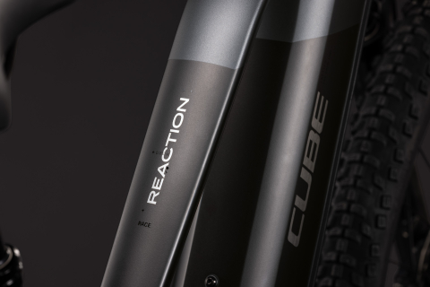 BICICLETA ELECTRICA CUBE REACTION HYBRID RACE 800 TRAPEZE SLABGREY CHROME 2027 cadru L (20") - roti 29 [2]