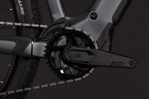 BICICLETA ELECTRICA CUBE REACTION HYBRID RACE 800 TRAPEZE SLABGREY CHROME 2027 cadru M (18") - roti 29 [4]