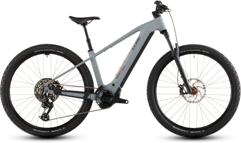 BICICLETA ELECTRICA CUBE REACTION HYBRID RACE 800 VULCAN ORANGE 2026 cadru S (16") - roti 27.5 [1]