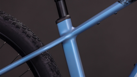 BICICLETA ELECTRICA CUBE REACTION HYBRID SLT 800 HAZEBLUE FUME 2026 cadru M (18") - roti 29 [4]