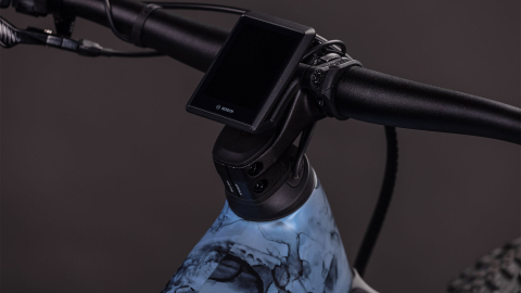 BICICLETA ELECTRICA CUBE REACTION HYBRID SLT 800 HAZEBLUE FUME 2026 cadru S (16") - roti 27.5 [2]