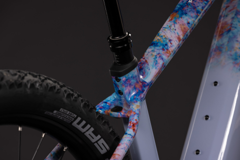 BICICLETA ELECTRICA CUBE REACTION HYBRID SLX 800 ARTLINE 2027 cadru XXL (23") - roti 29 [3]