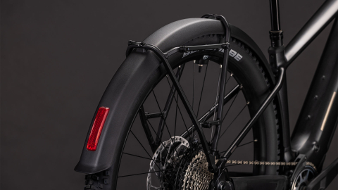BICICLETA ELECTRICA CUBE REACTION HYBRID SLX 800 FE SILVERDUST CHROME 2026 cadru XXL (23") - roti 29 [3]