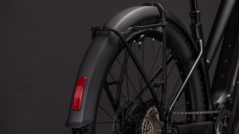 BICICLETA ELECTRICA CUBE REACTION HYBRID SLX 800 FE TRAPEZE SILVERDUST CHROME 2026 cadru M (18") - roti 29 [3]