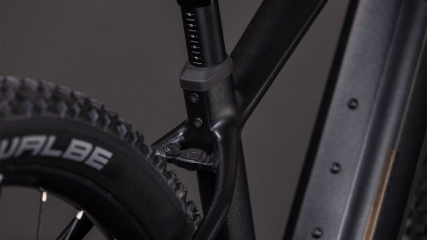 BICICLETA ELECTRICA CUBE REACTION HYBRID SLX 800 SILVERDUST CHROME 2026 cadru M (18") - roti 29 [3]