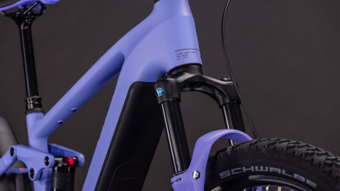 BICICLETA ELECTRICA CUBE STEREO HYBRID ONE22 PRO 600 LUCIDLILAC LIME 2026 cadru XL (22") - roti 29 [4]