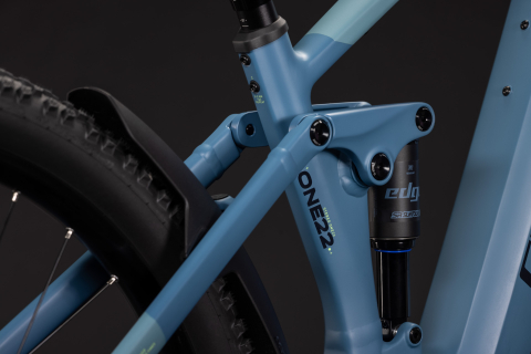 BICICLETA ELECTRICA CUBE STEREO HYBRID ONE22 PRO 800 BLUESAPPHIRE BLUE 2027 cadru M (18") - roti 29 [3]