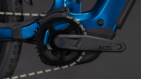 BICICLETA ELECTRICA CUBE STEREO HYBRID ONE22 RACE 800 ELECTRICBLUE WHITE 2026 cadru M (18") - roti 29 [4]