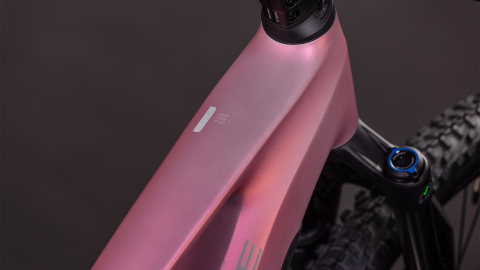 BICICLETA ELECTRICA CUBE STEREO HYBRID ONE22 RACE 800 SHIFTBLUSH BLACK 2026 cadru S (16") - roti 27.5 [1]