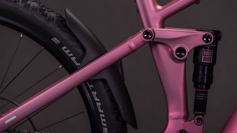 BICICLETA ELECTRICA CUBE STEREO HYBRID ONE22 RACE 800 SHIFTBLUSH BLACK 2026 cadru XL (22") - roti 29 [2]
