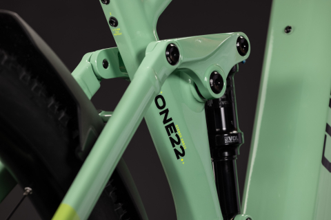 BICICLETA ELECTRICA CUBE STEREO HYBRID ONE22 SLX 800 CACTUS BLACK 2027 cadru L (20") - roti 29 [3]