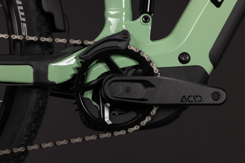 BICICLETA ELECTRICA CUBE STEREO HYBRID ONE22 SLX 800 FE CACTUS BLACK 2027 cadru L (20") - roti 29 [4]
