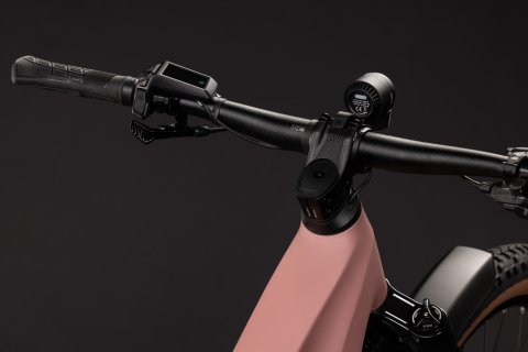 BICICLETA ELECTRICA CUBE STEREO HYBRID ONE22 SLX 800 FE RUBY BLACK 2027 cadru M (18") - roti 29 [1]