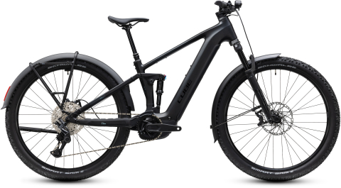 Biciclete - BICICLETA ELECTRICA CUBE STEREO HYBRID ONE22 SLX 800 FE SILVERDUST CHROME 2027 cadru XL (22") - roti 29