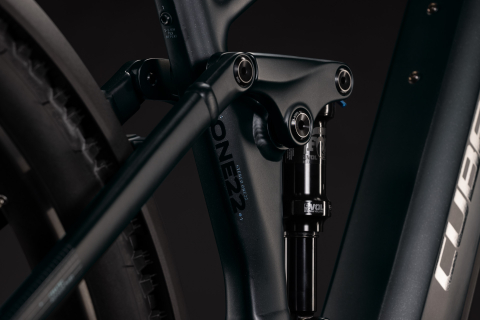 BICICLETA ELECTRICA CUBE STEREO HYBRID ONE22 SLX 800 FE SILVERDUST CHROME 2027 cadru XL (22") - roti 29 [3]