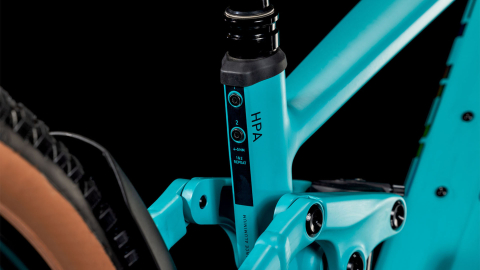 BICICLETA ELECTRICA CUBE STEREO HYBRID ONE44 EX 800 SCUBABLUE BLACK 2025 cadru M (18") - roti 29 [2]