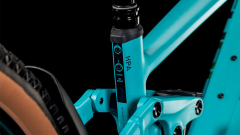 BICICLETA ELECTRICA CUBE STEREO HYBRID ONE44 EX 800 SCUBABLUE BLACK 2025 cadru S (16") - roti 27.5 [2]