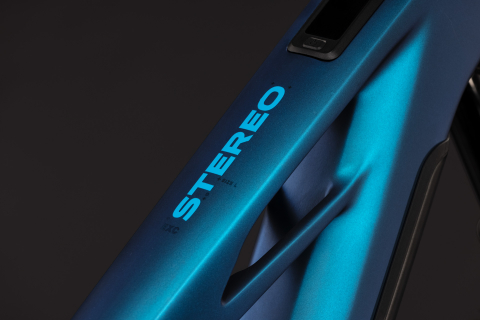 BICICLETA ELECTRICA CUBE STEREO HYBRID ONE44 HPC EXC 800 NEBULA BLUE 2027 cadru S (16") - roti 27.5 [2]
