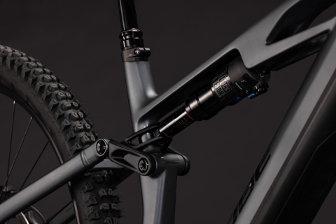 BICICLETA ELECTRICA CUBE STEREO HYBRID ONE44 HPC EXC 800 SLABGREY BLACK 2027 cadru S (16") - roti 27.5 [4]