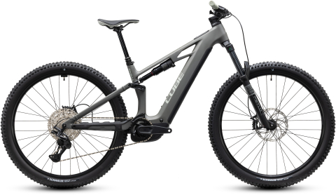Biciclete - BICICLETA ELECTRICA CUBE STEREO HYBRID ONE44 HPC PRO 800 OLDGREY BLACK 2027 cadru L (20") - roti 29