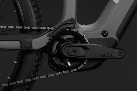 BICICLETA ELECTRICA CUBE STEREO HYBRID ONE44 HPC PRO 800 OLDGREY BLACK 2027 cadru L (20") - roti 29 [4]